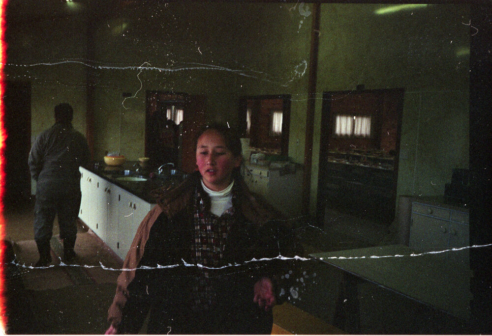 Unknown Young Woman in an Unknown Dining Hall