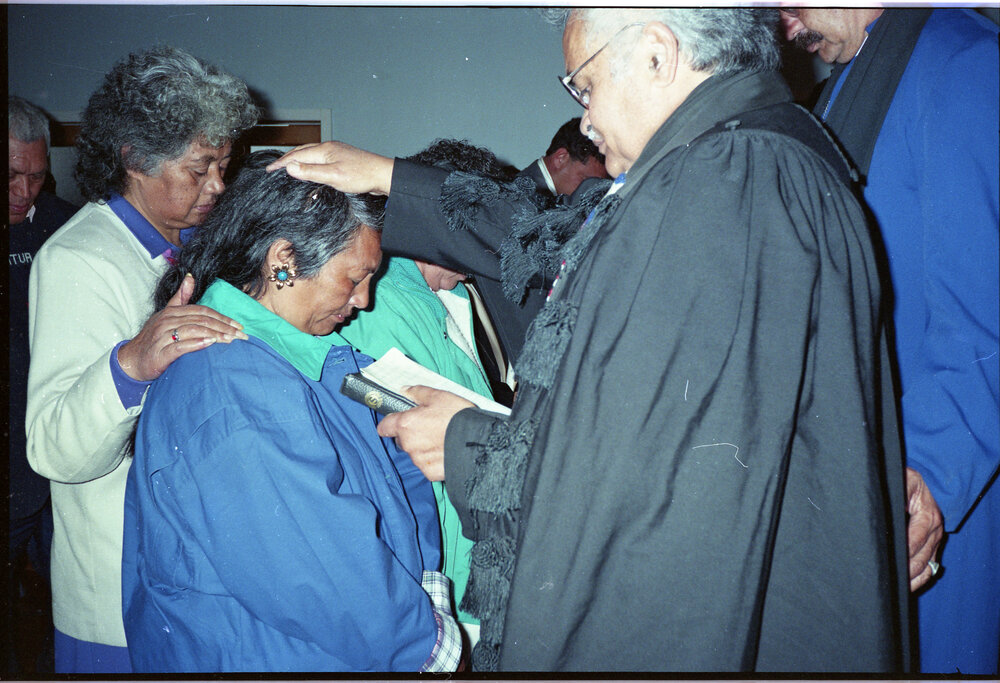 Service - Laying On Of Hands 