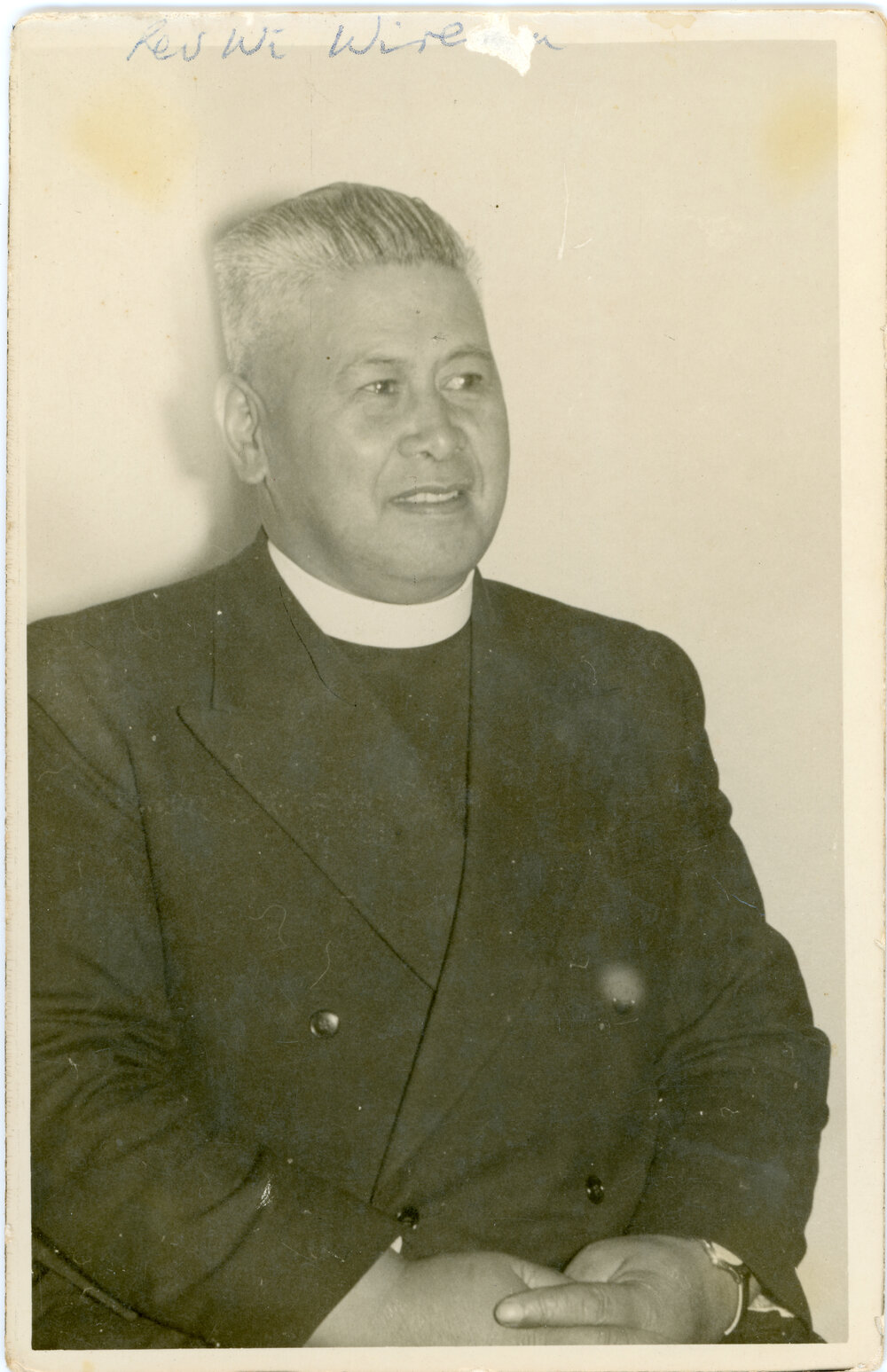 Rev. Wi Tu Wiremu (Williams)