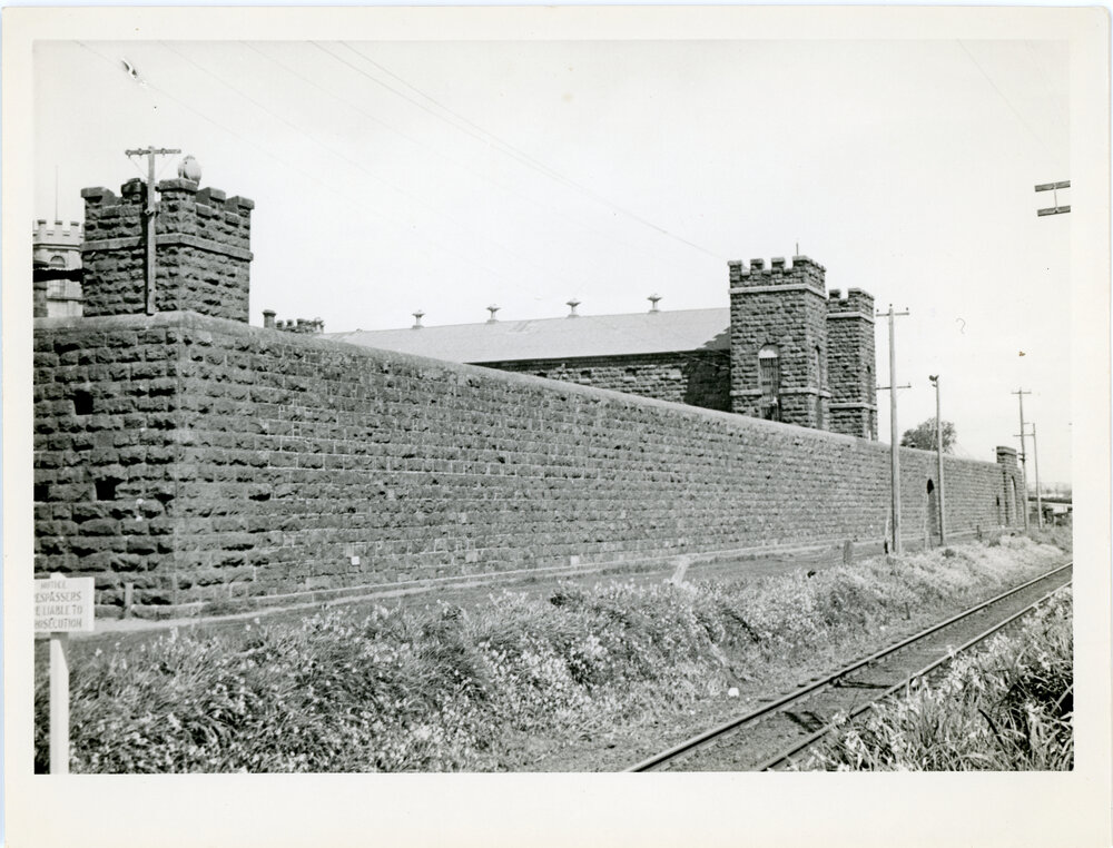 Mount Eden Prison Wall and Building