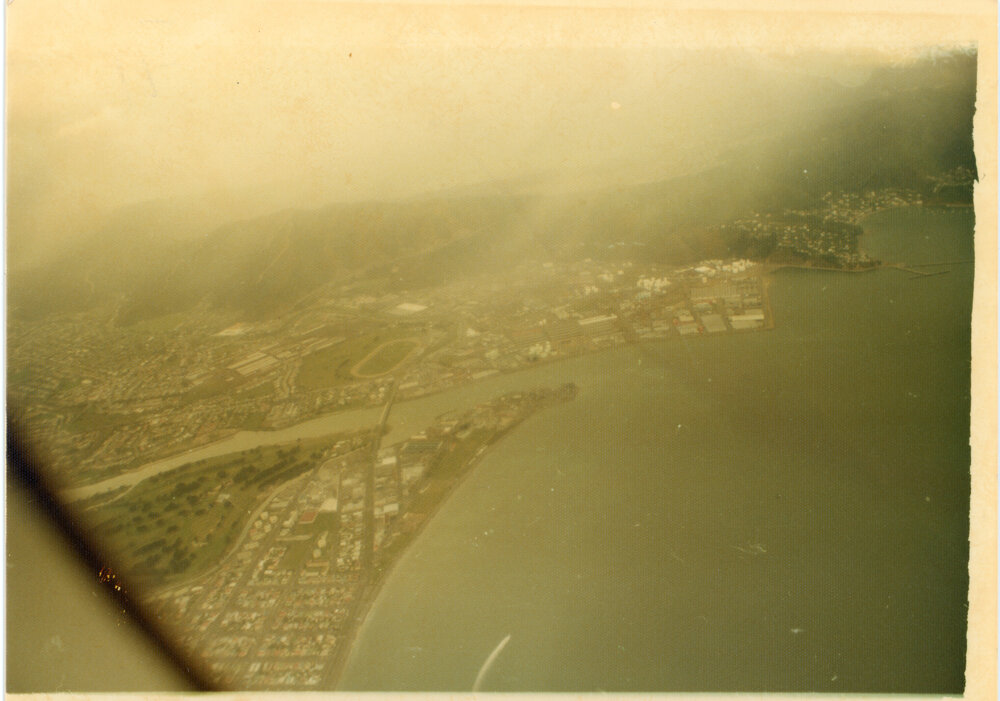 Unknown City From The Plane