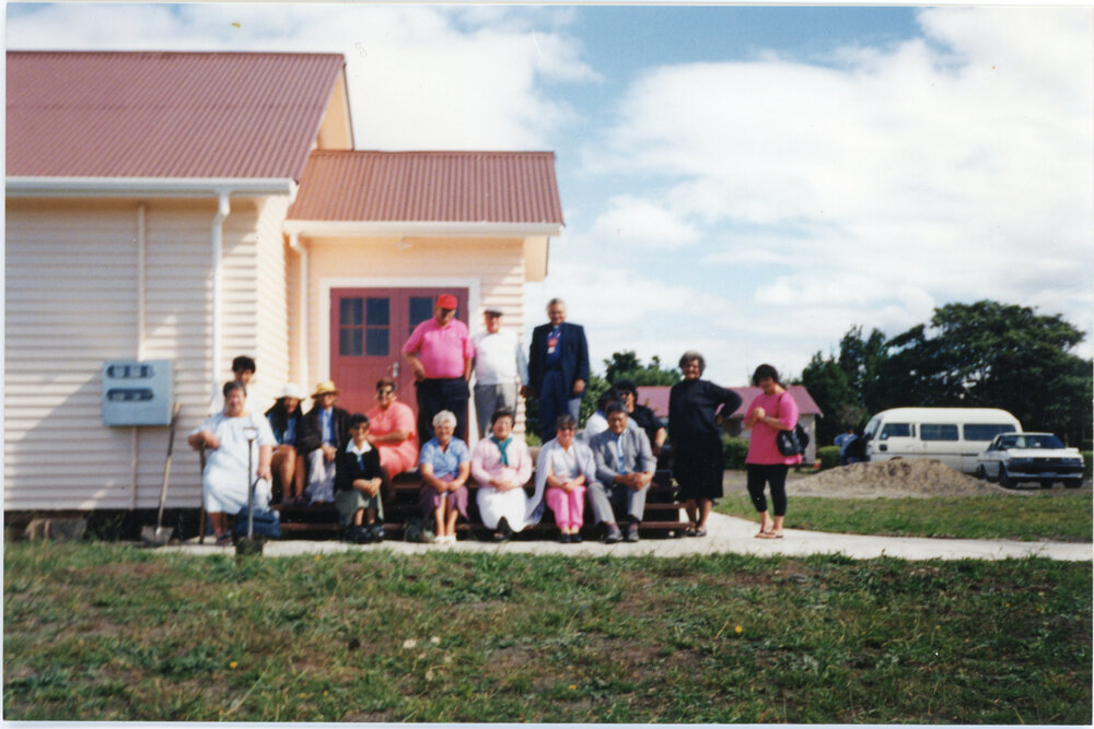 Gathering at Kawerau Church