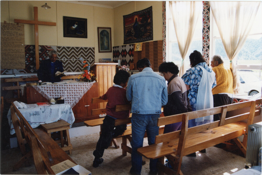 Church Service In Progress