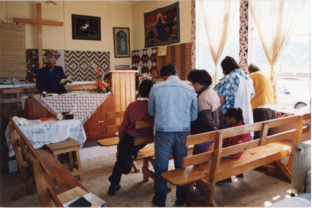 Church Service In Progress