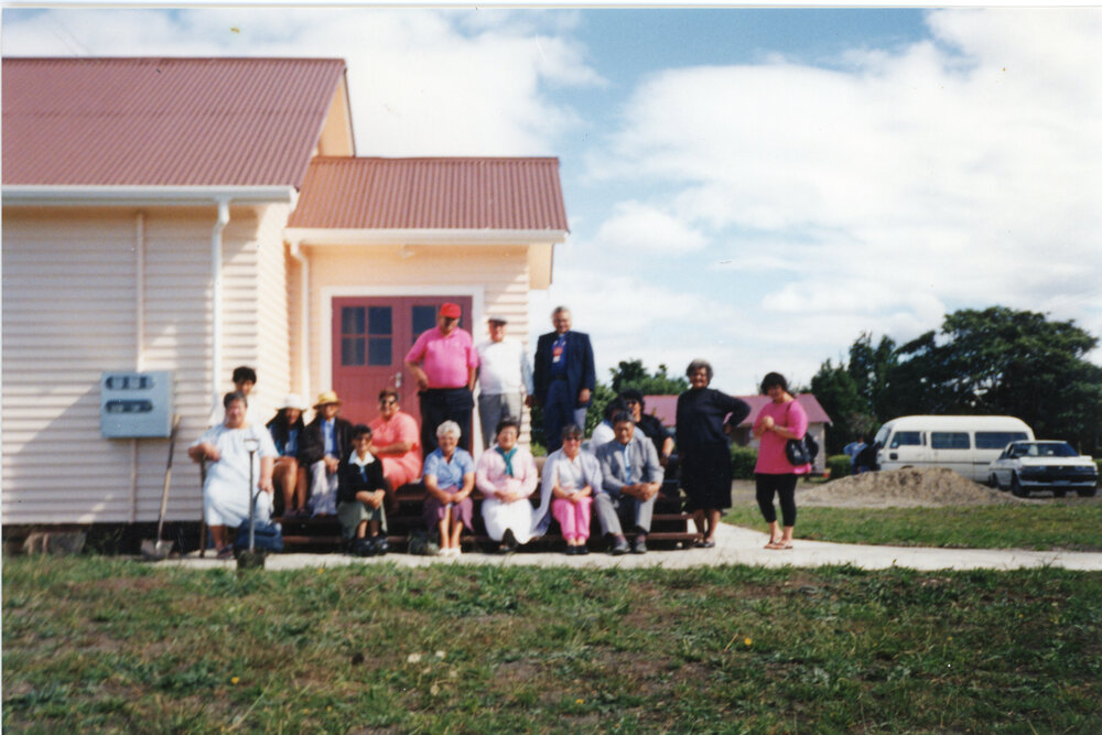 Gathering at Kawerau Church