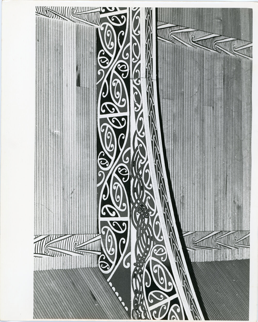 Turakina Māori Girls College Chapel's Ceiling - Rib 1
