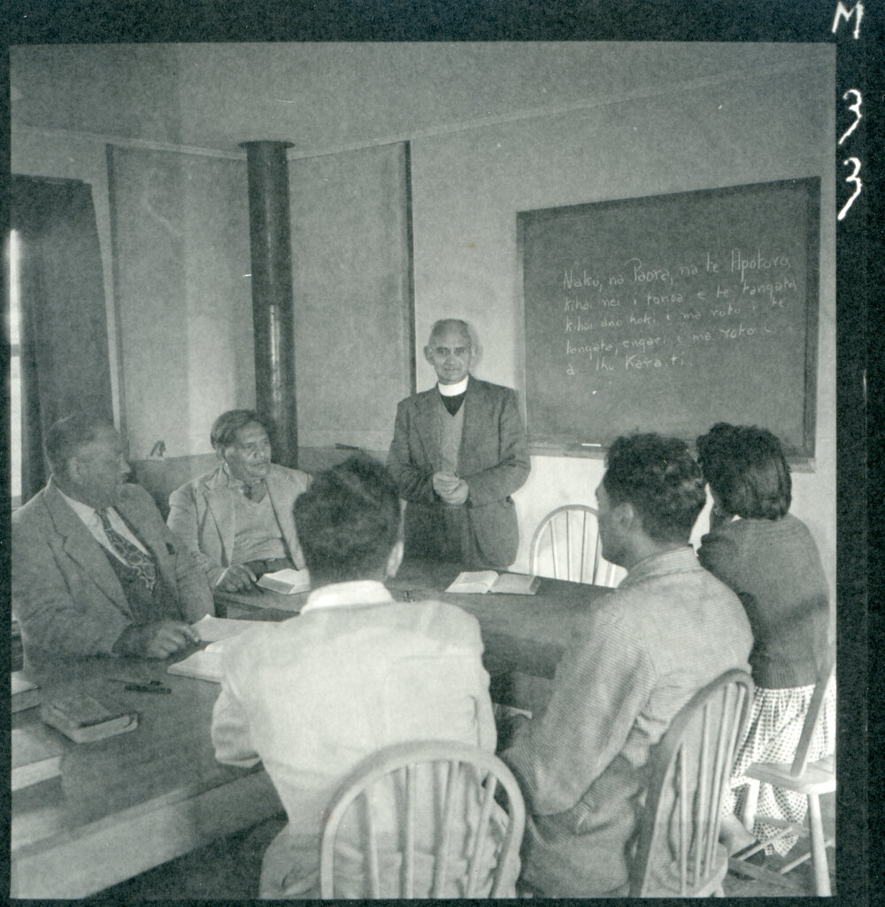 Maori Theological College Class