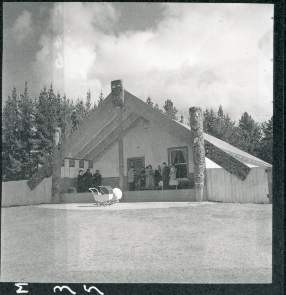 Service at Waiohau Meeting House