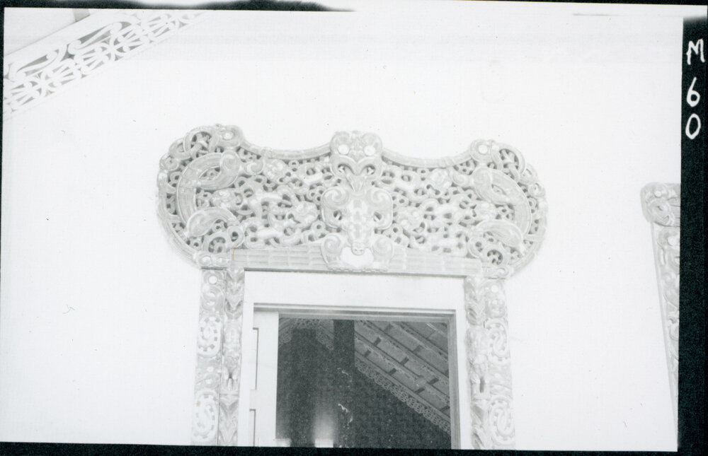 Carved Door Lintel