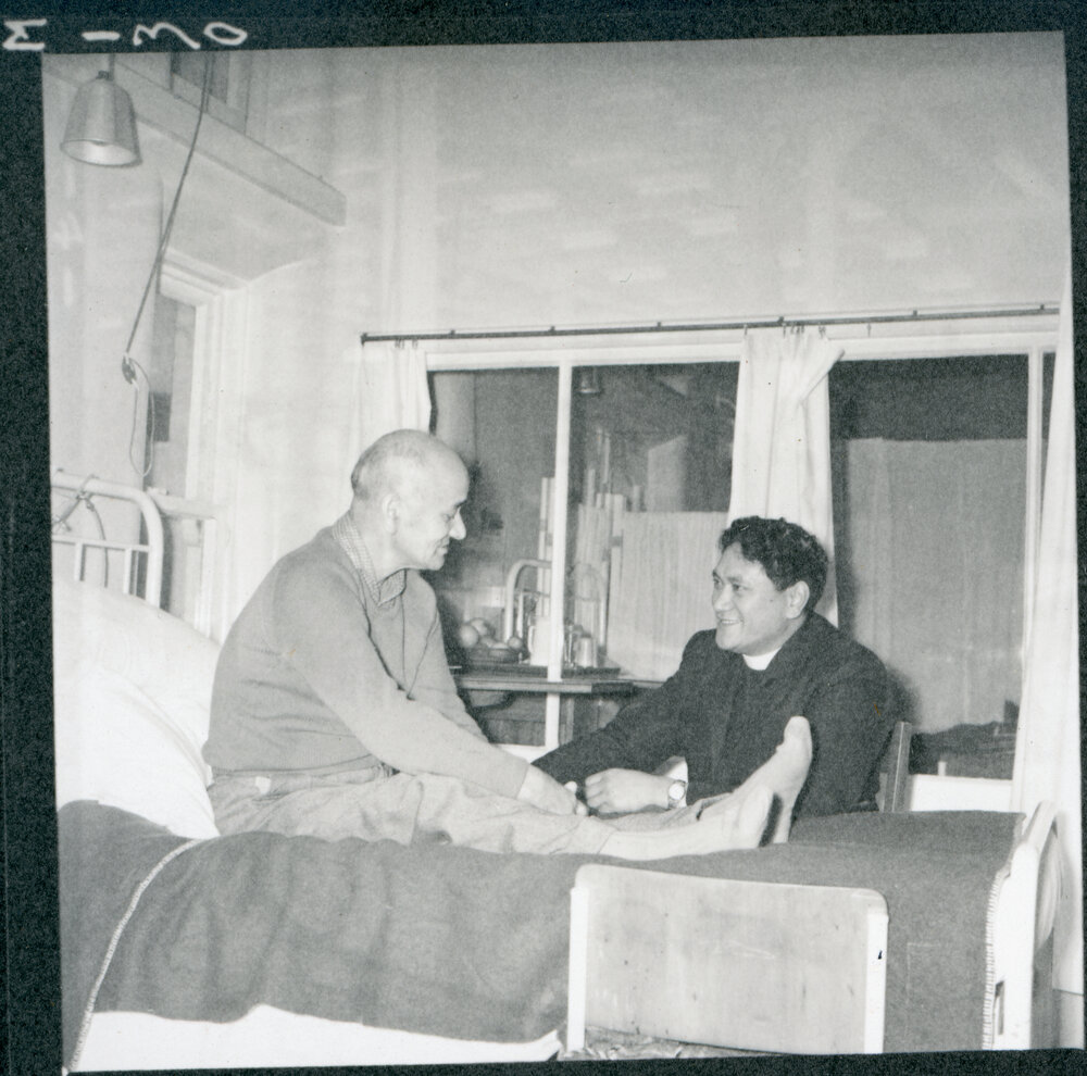 Rev. T. Hawea &amp; TB Patient