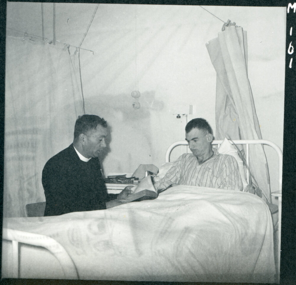 Rev C. P. Maitai &amp; Hospital Patient