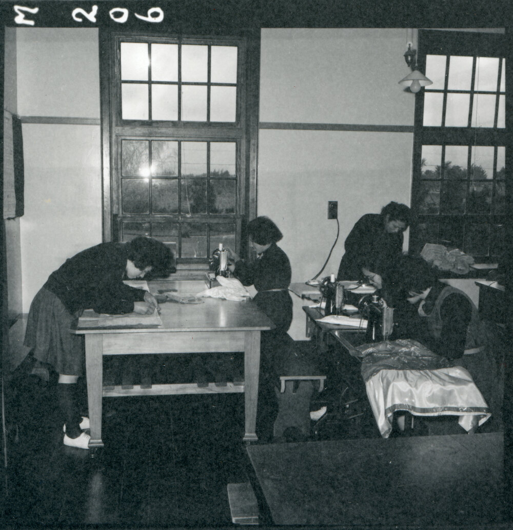 Turakina College Student - Sewing