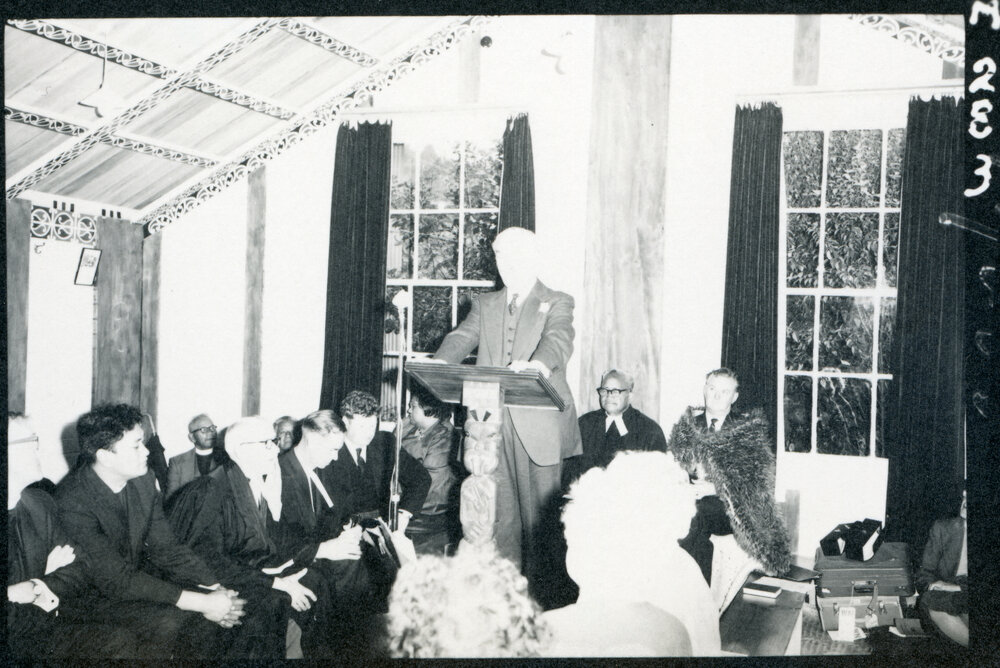 The Governor-General Speaking In The Maori Synod Wharenui