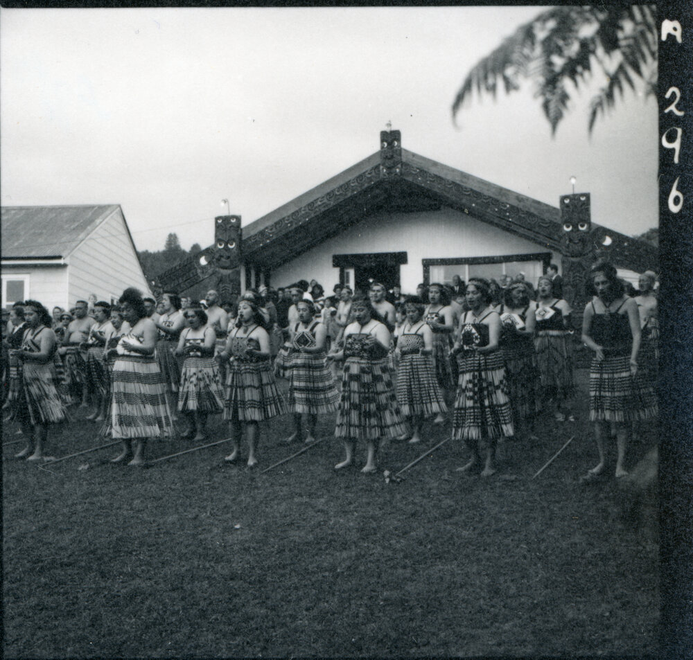 Kapa Haka Performance On The Maori Synod Marae
