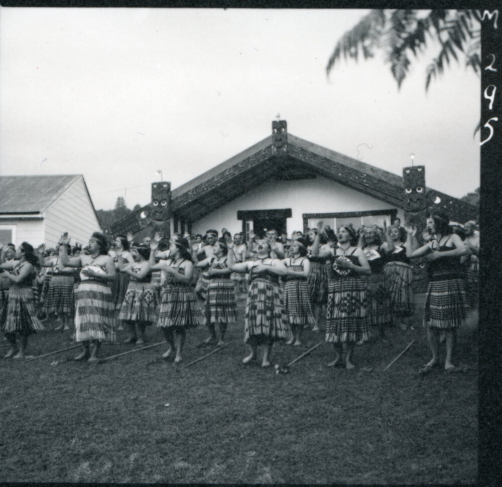Kapa Haka Performance On The Maori Synod Marae