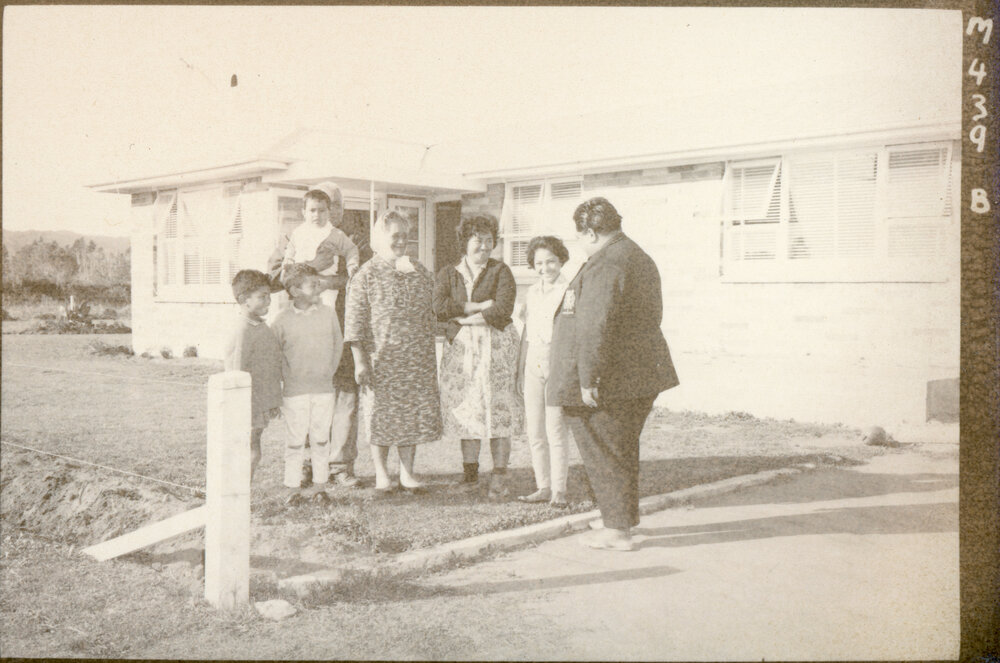 Home visit by Rev. T. Rawiri