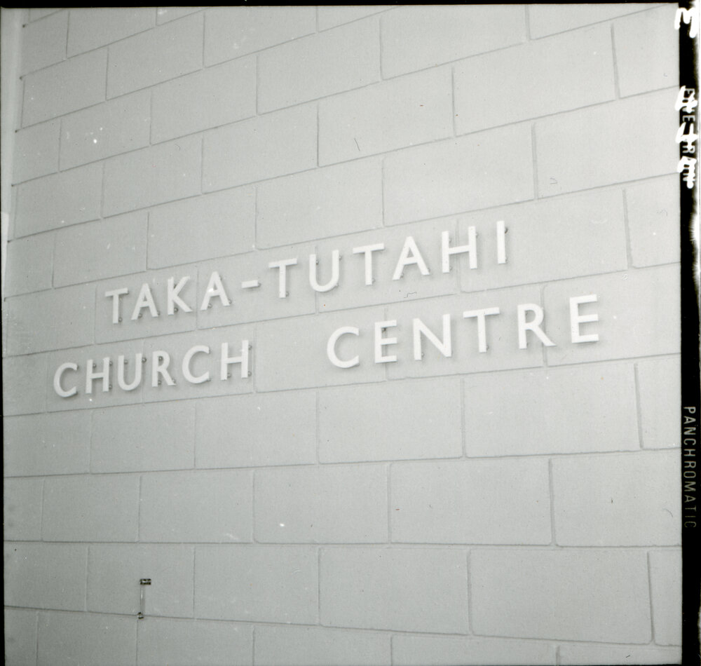 Opening of Taka-Tutahi Church Centre
