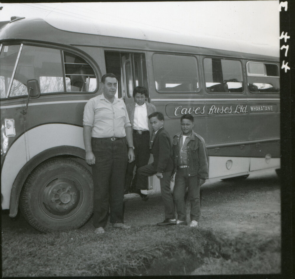 Sunday School Tamariki By School Bus