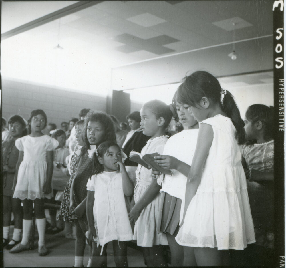 Service in Māori Synod Building