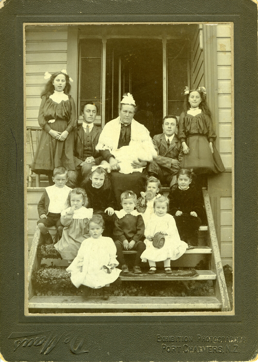 Mrs. Mawson And Her Grandchildren