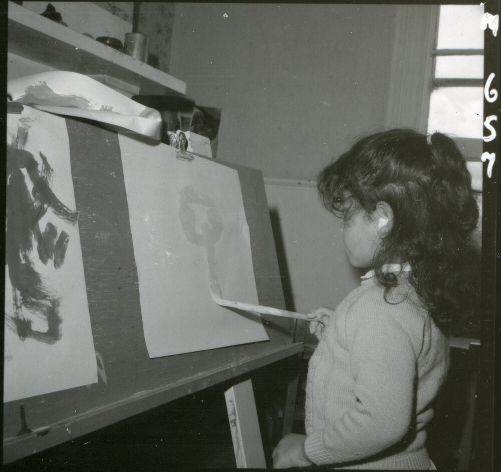 Tamariki In Sunday School Painting
