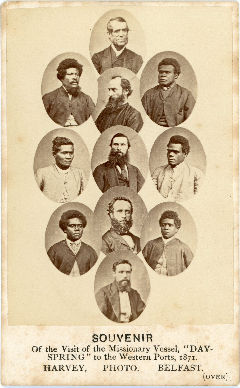 Missionaries and New Hebrideans who visited the Western Ports