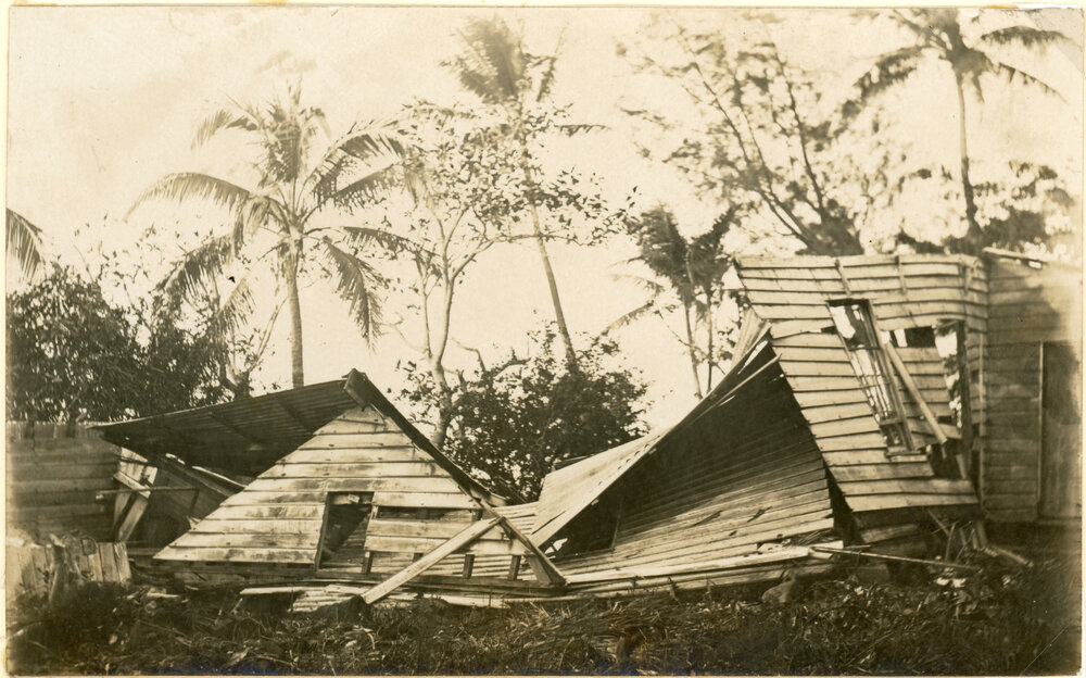 Selembanga Station After The Great Earthquake.