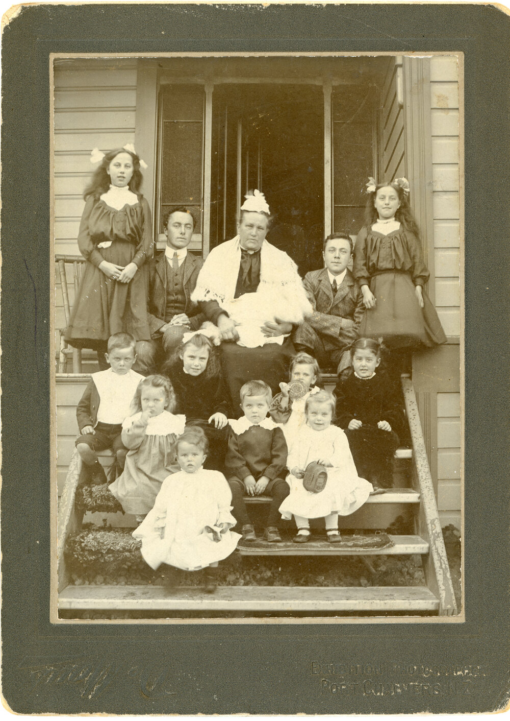 Mrs. Mawson And Her Grandchildren