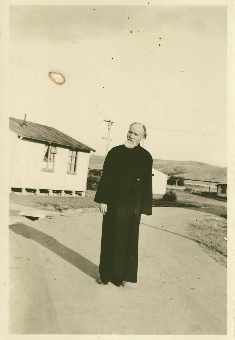 Clergyman at Pahiatua Camp