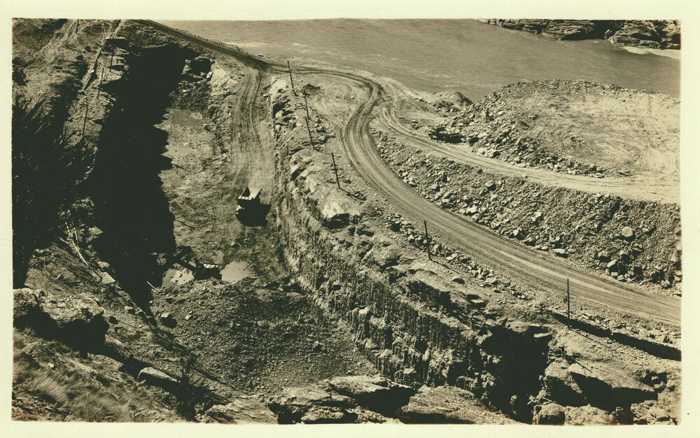 Roxburgh Dam Excavations at Coal Creek