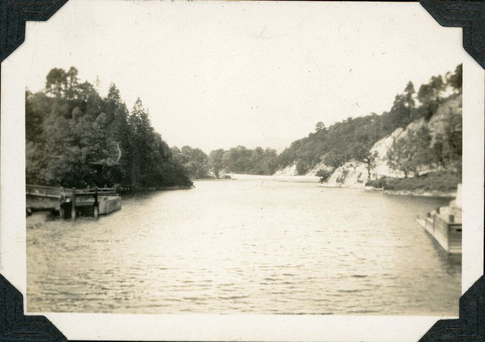 Pier at Loch Katrine, Scotland