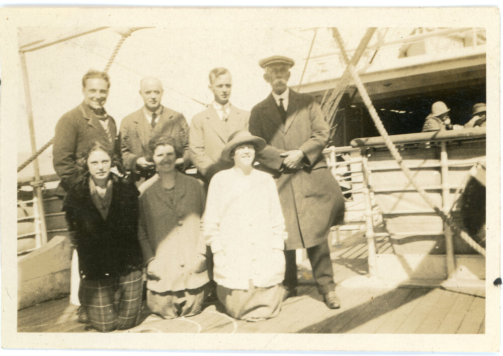 Seven On Board A Ship