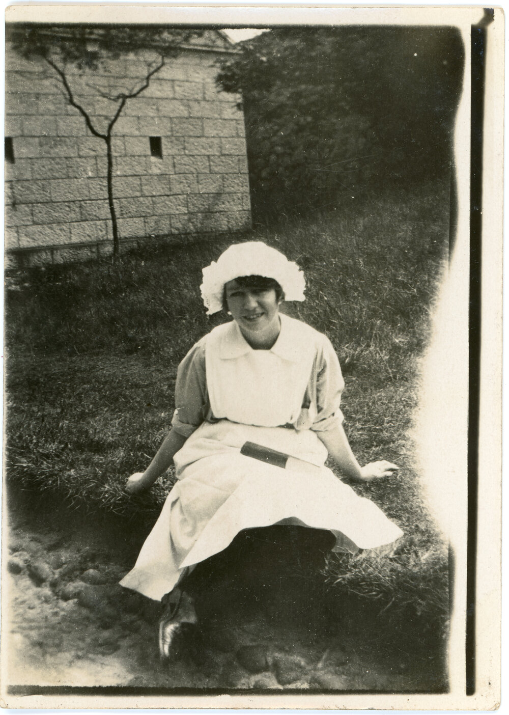 Unknown House Maid Resting 