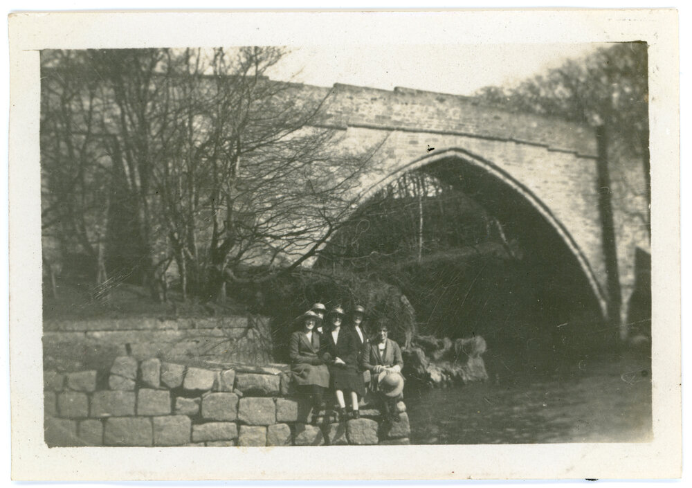 Sitting Near A Bridge