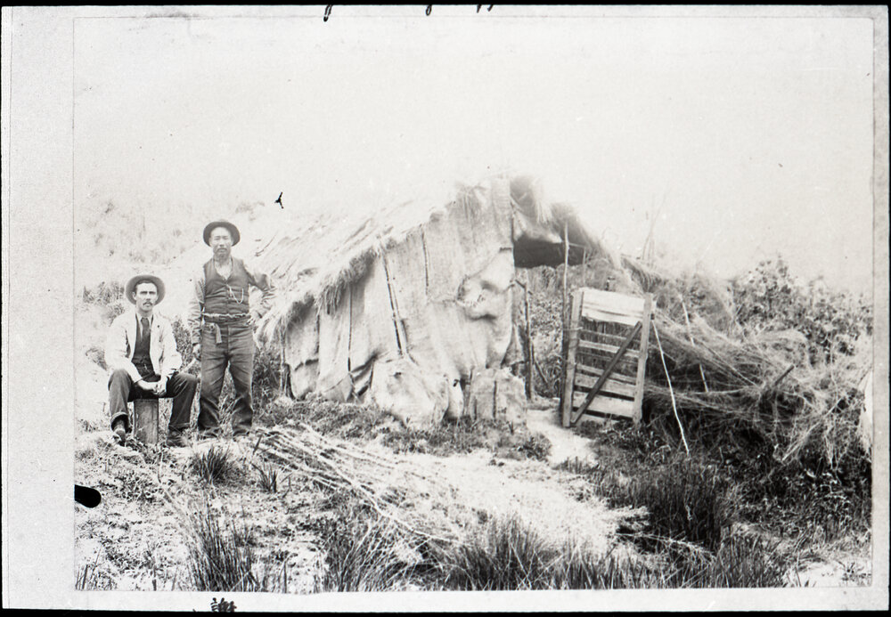 Rev McNeur Visiting At Yankee Gully, Waikaia