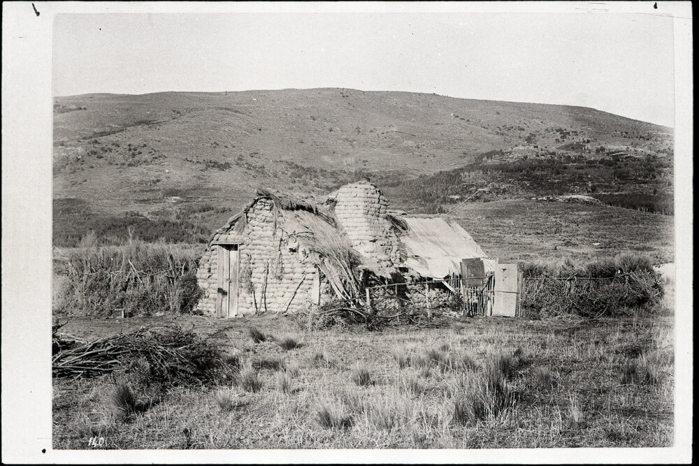 "Typical Chinese Miner's hut"