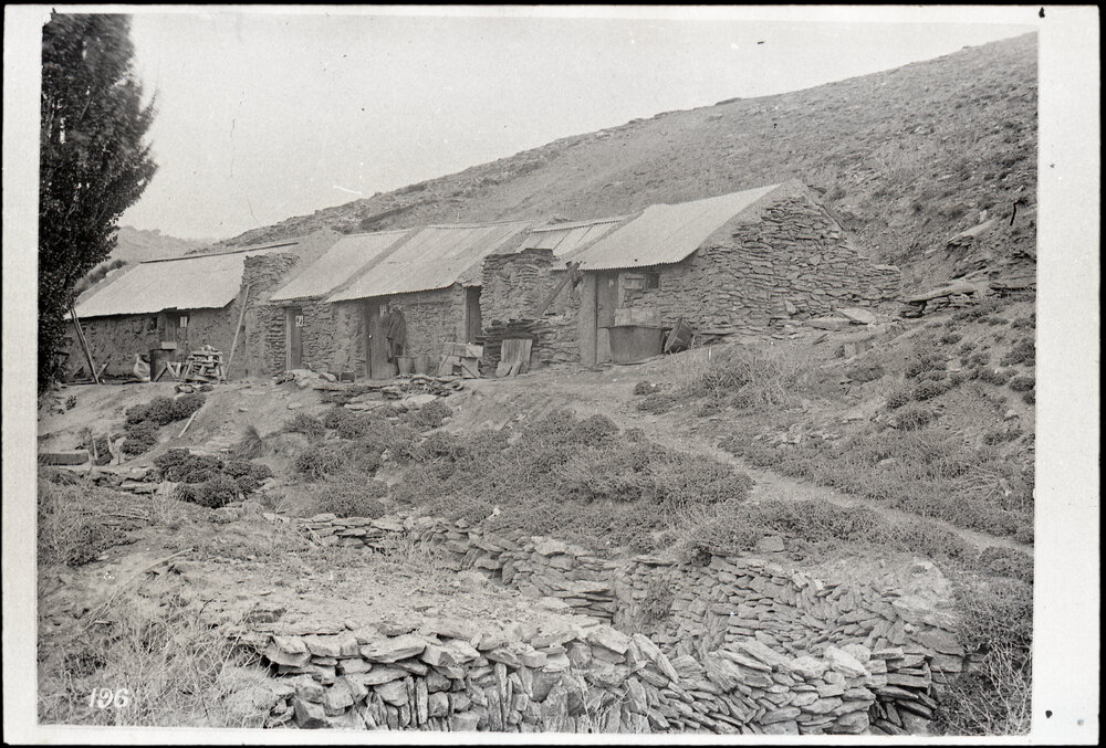 Terraced Chinese Goldminers' Huts