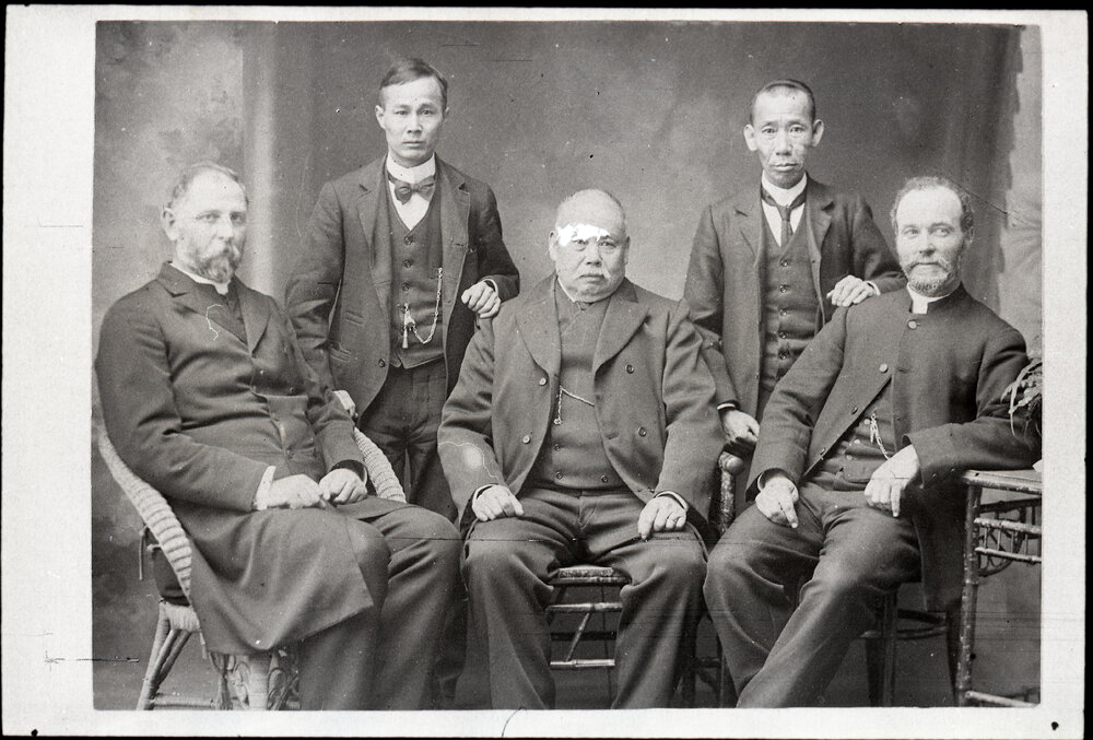 Five Elders of the Dunedin Chinese Church