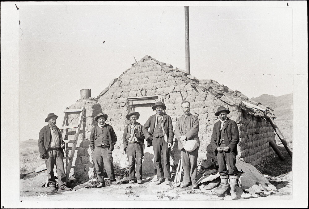 Rev Don and Five At A Rural Home