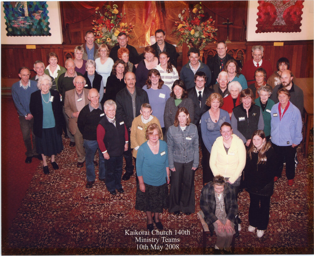 Ministry Teams - Kaikorai Church 140th
