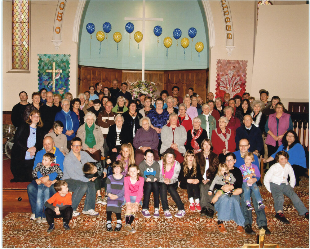 Kaikorai Church Members, 2013, 145th Anniversary