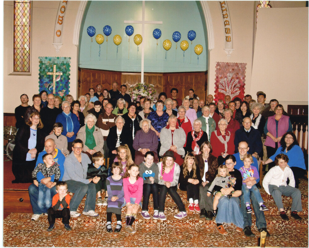 Kaikorai Church Members, 2013, 145th Anniversary