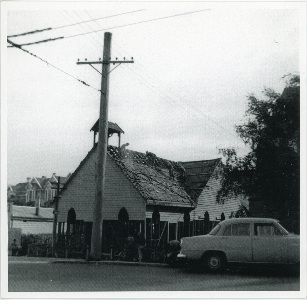 Demolition Of The Kaikorai Church Hall