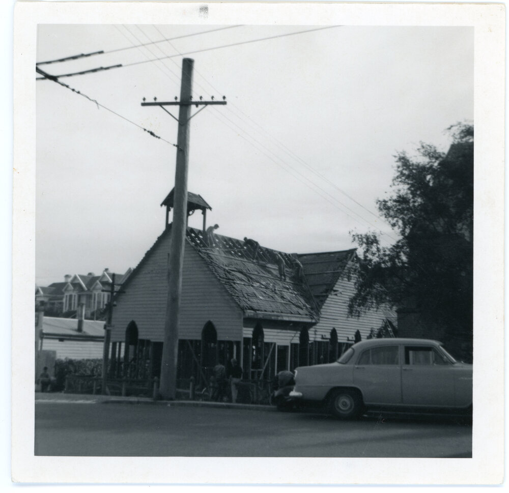 Demolition Of The Kaikorai Church Hall