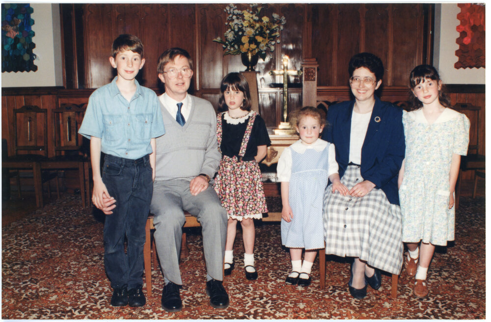Rev Hegan and Family
