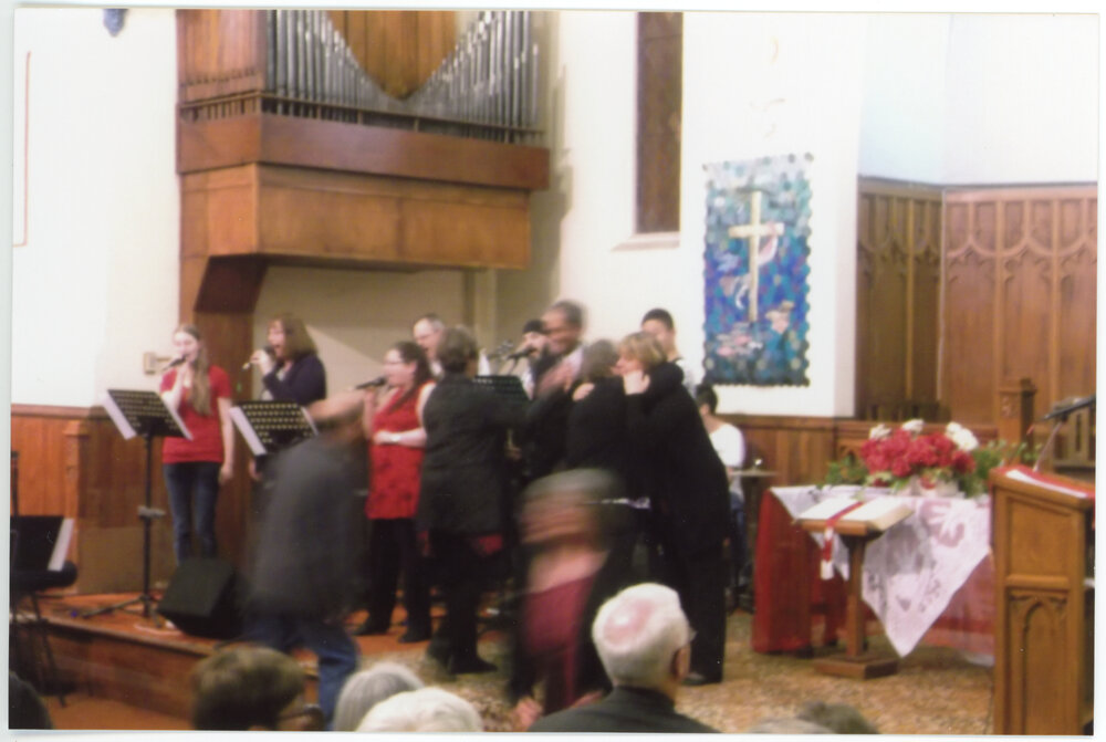 Induction Service for Rev J Daniel - Music And Hugs
