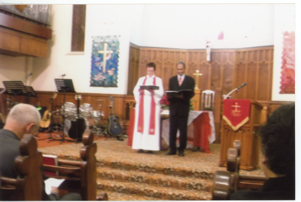 Induction Service for Rev J Daniel 