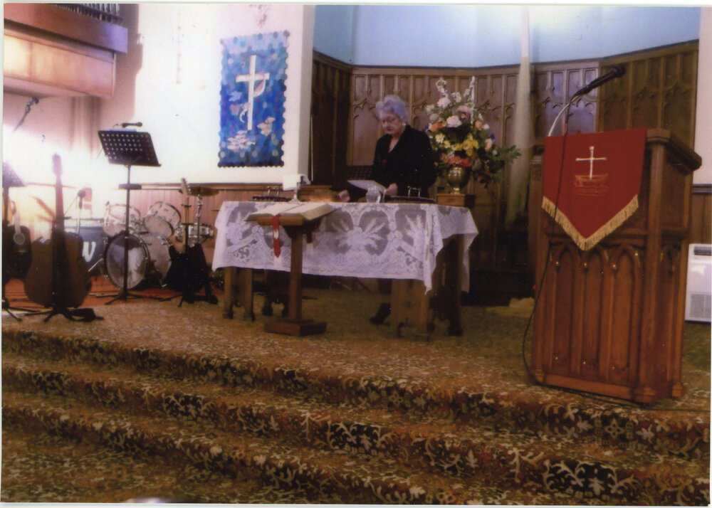 Induction Service for Rev J Daniel - The Alter