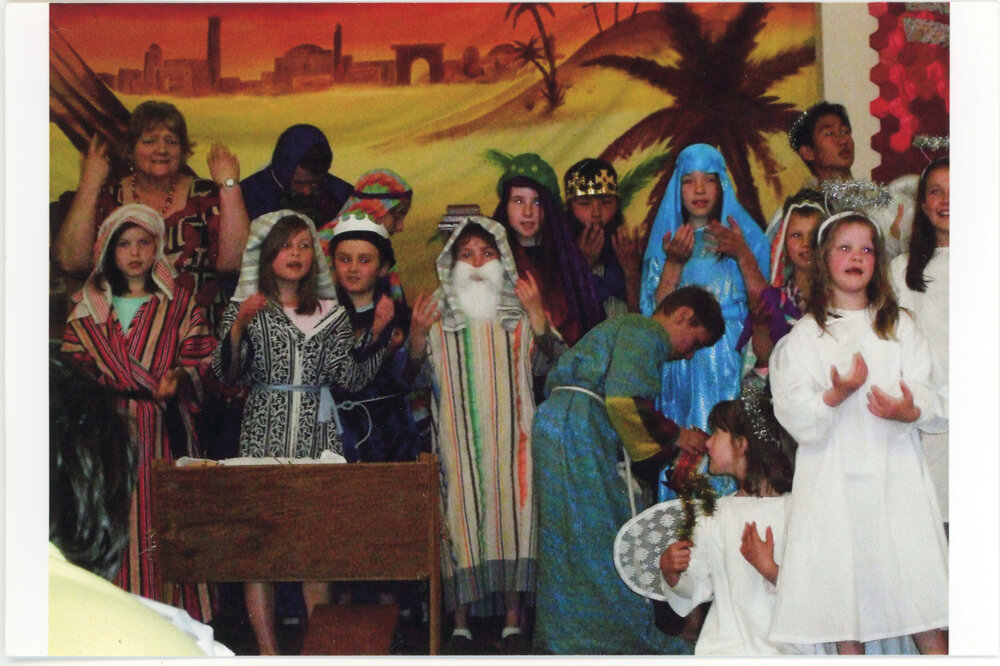 Kaikorai Church Christmas Pageant - The Whole Cast