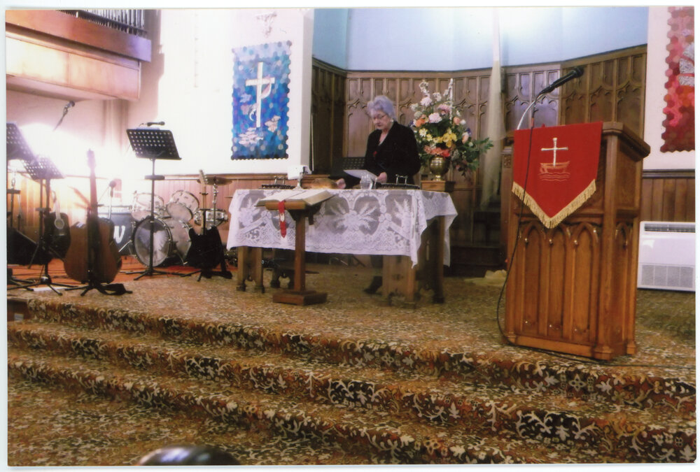 Induction Service for Rev J Daniel - The Alter